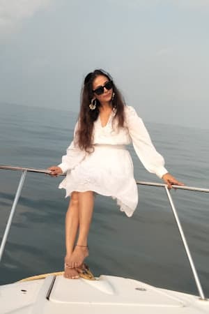 Binita Patel at Yacht Club Goa